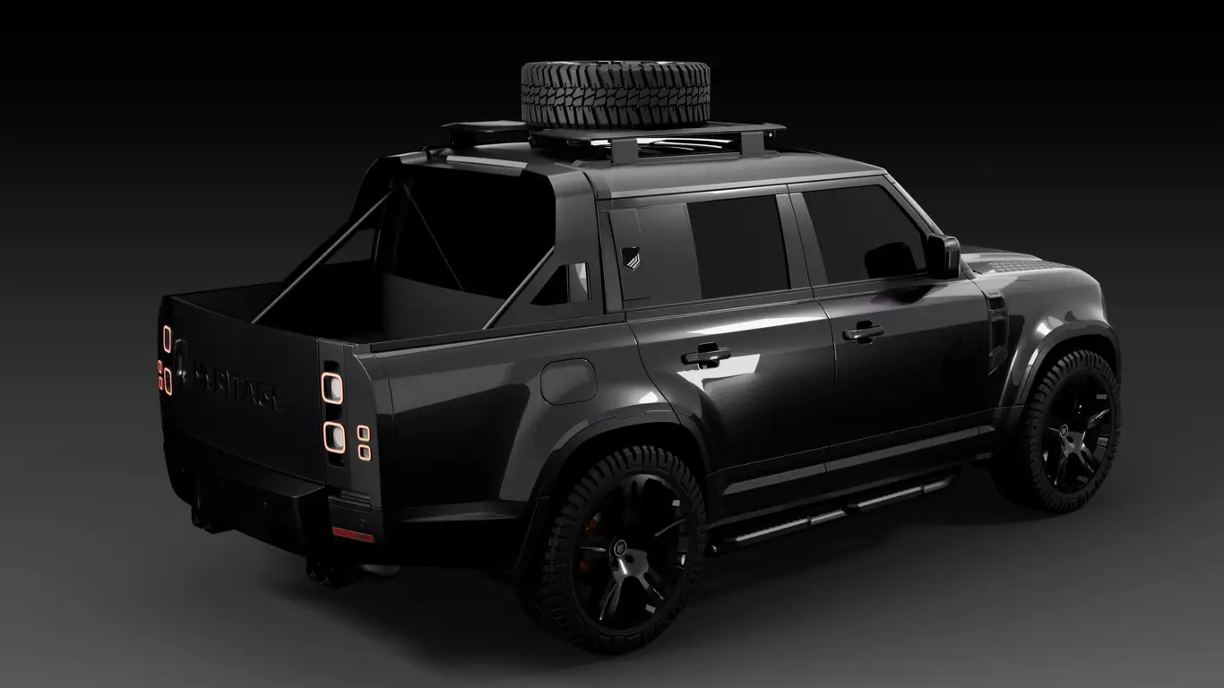 Land Rover Defender 130 All Blacks